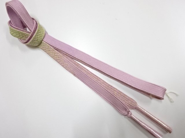 JAPANESE HAND-TIED OBIJIME CORD FOR FURISODE / UNUSED